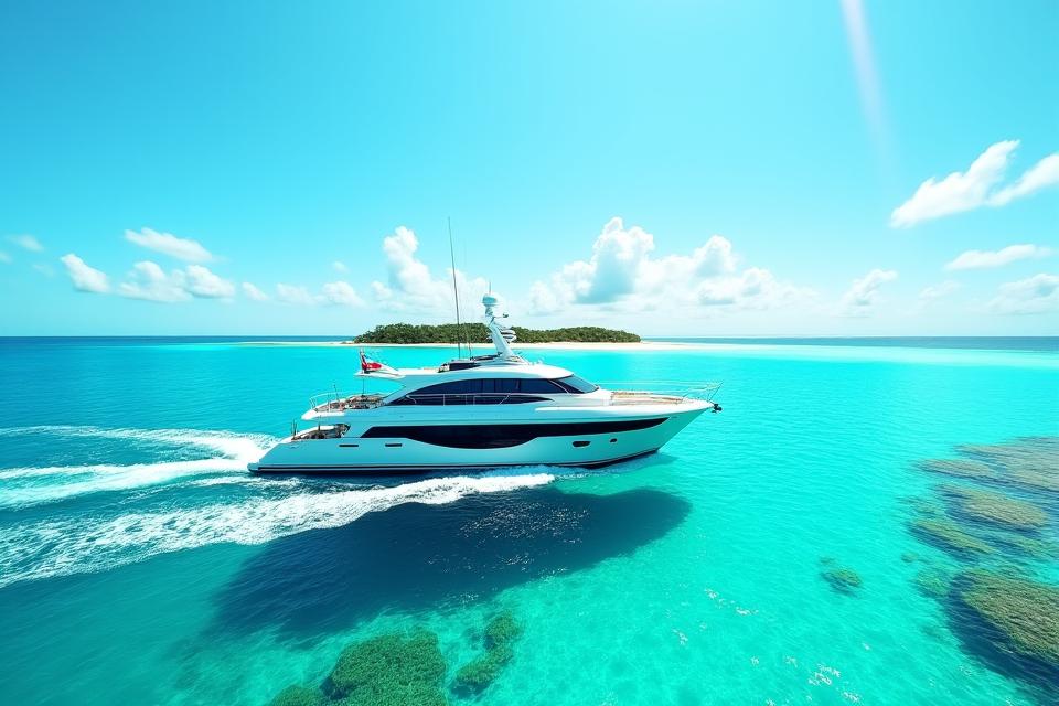 Eco-friendly yachting on Great Barrier Reef